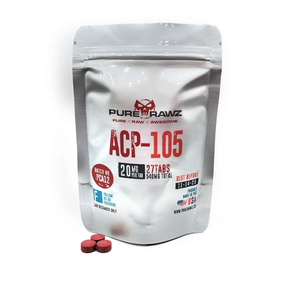 ACP 105 - Tablets / 20mg per tablet/27ct/540mg