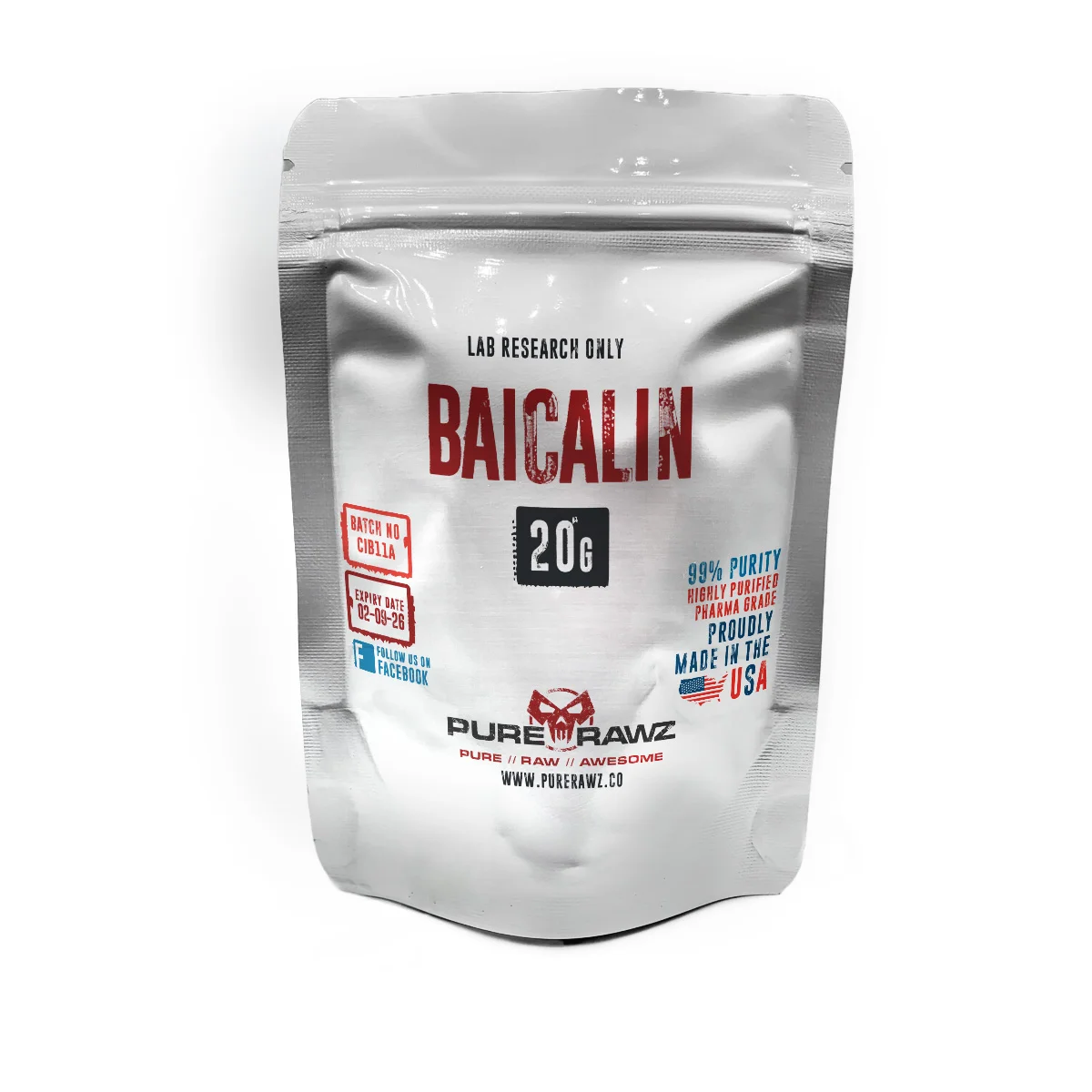 Baicalin - Powder / 20g 1 Baicalin - Powder / 20g