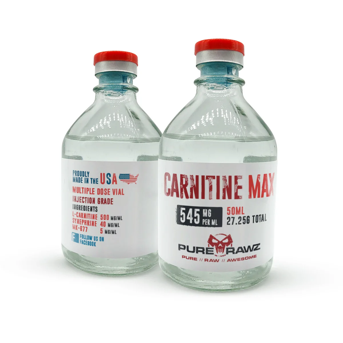 Carnitine MAX Injectable (L-Carnitine + Synephrine + MK-677) - Image 2