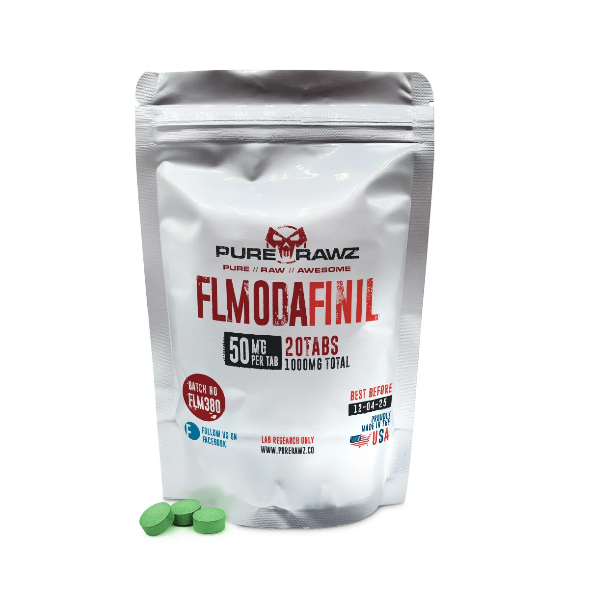FLModafinil (CRL-40,940) - Tablets / 50mg/20ct/1000mg