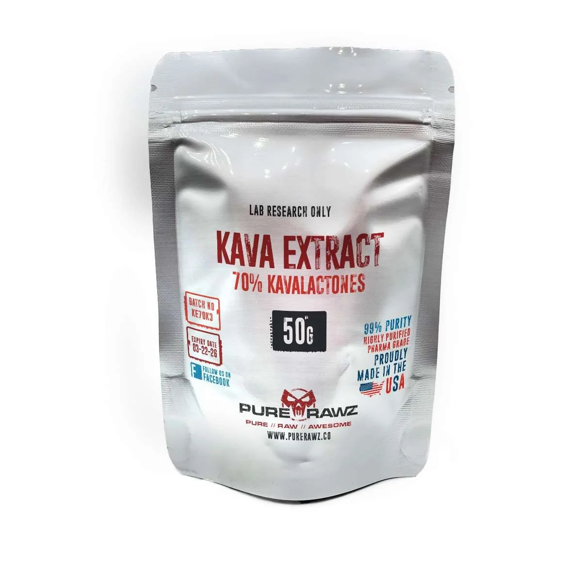 Kava Extract 70% Kavalactones - Powder / 50g