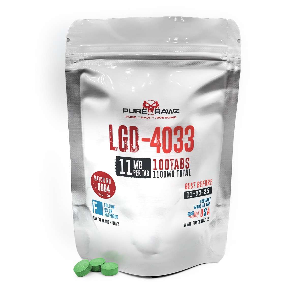 Ligandrol (LGD-4033) - Tablets / 11mg/100ct/1100mg 2 Ligandrol (LGD-4033) - Tablets / 11mg/100ct/1100mg - Image 2