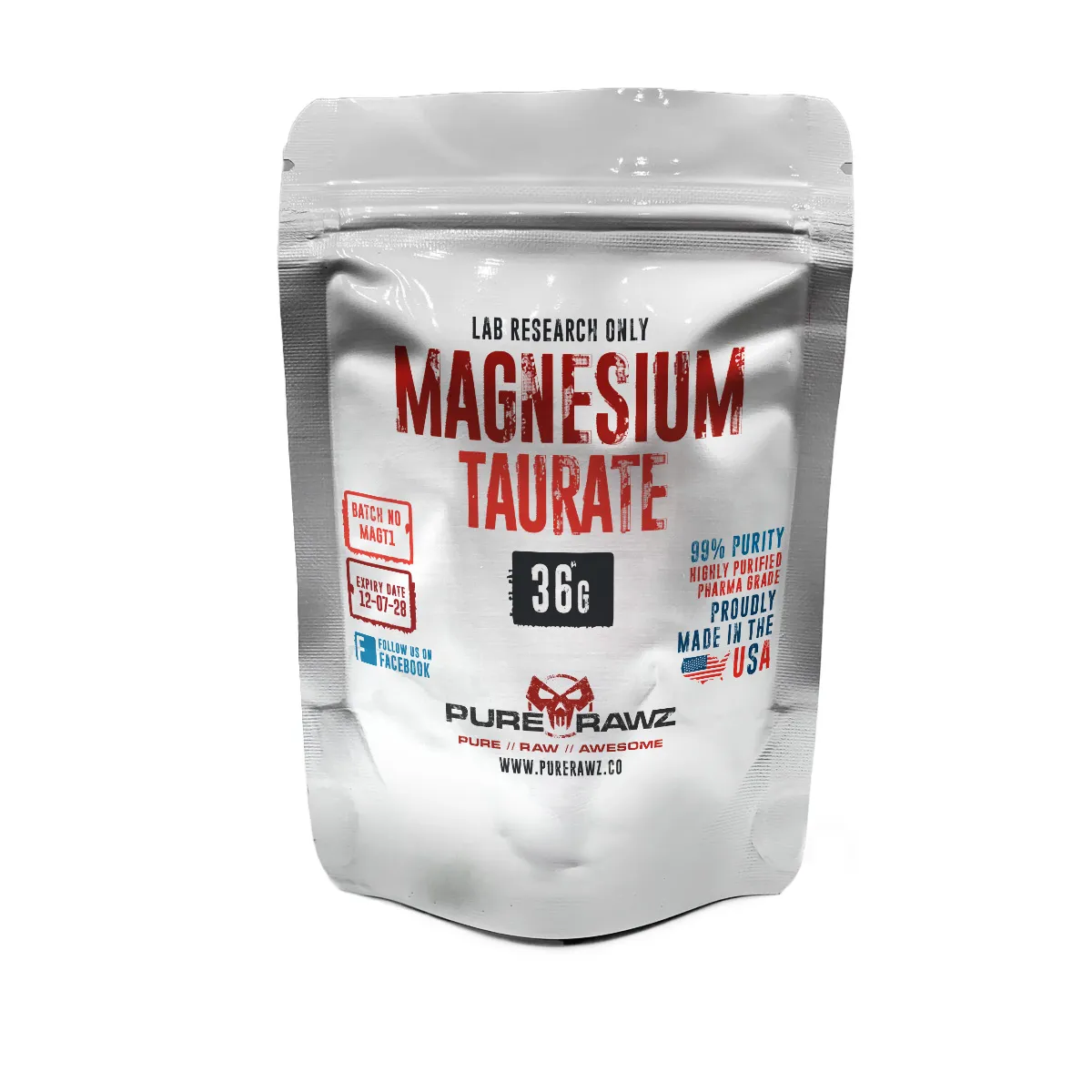 Magnesium Taurate - Powder / 36g