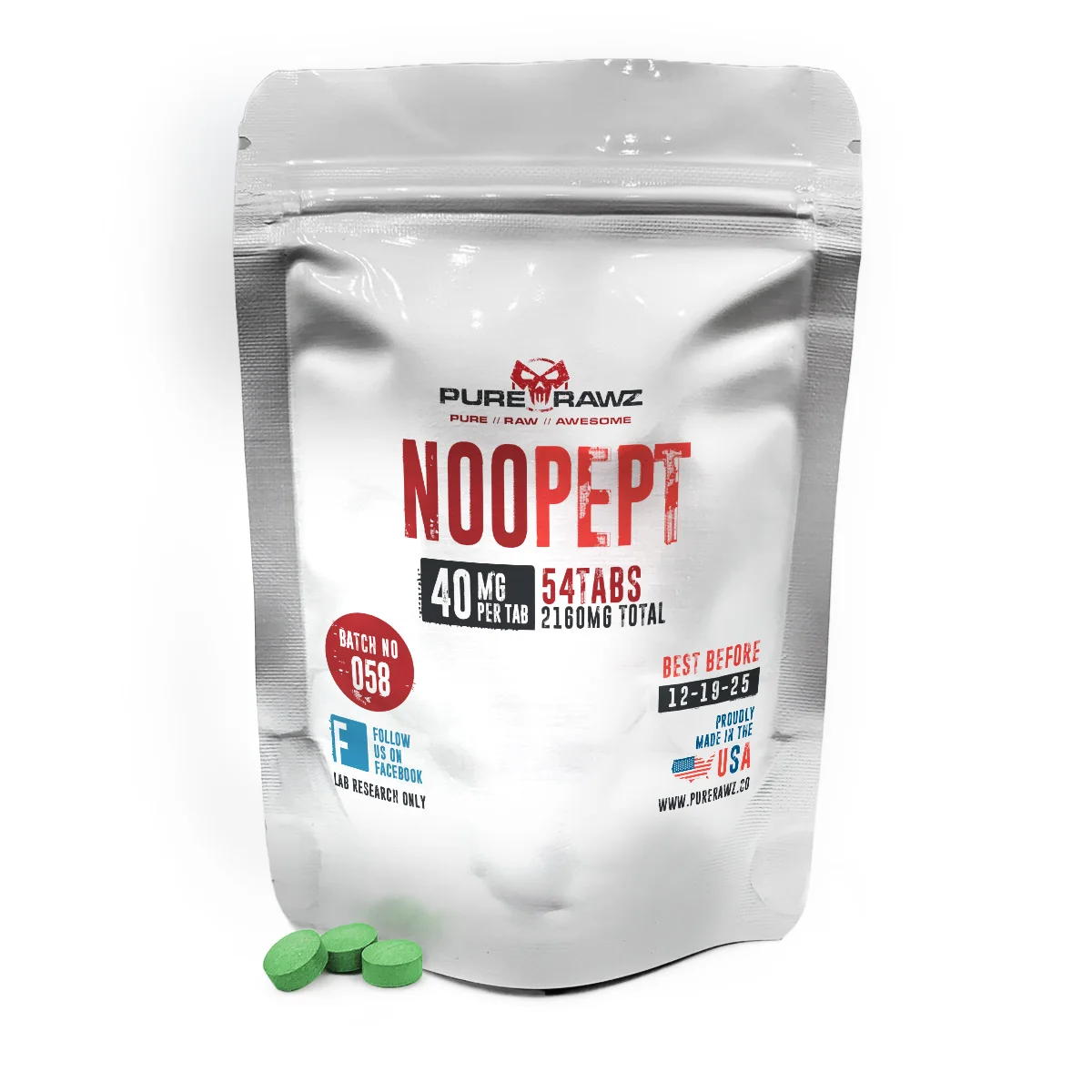 Noopept - Tablet / 40mg/54ct/2160mg 1 Noopept - Tablet / 40mg/54ct/2160mg