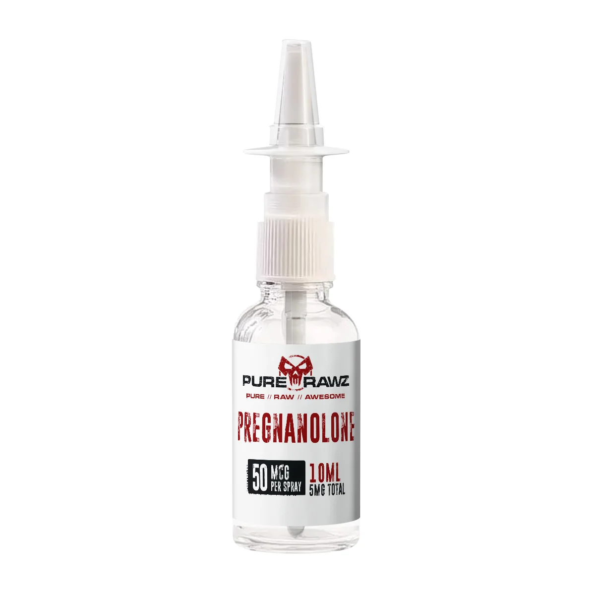 Pregnanolone - Nasal Spray / 50mcg per spray/10ml/5mg 1 Pregnanolone - Nasal Spray / 50mcg per spray/10ml/5mg