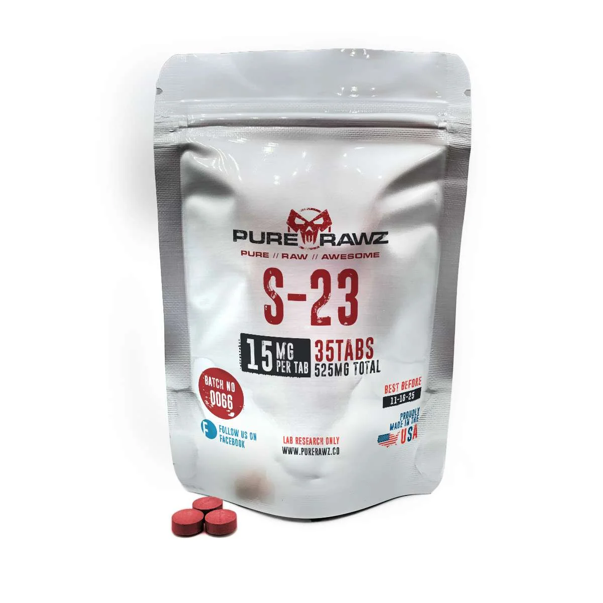 S-23 SARM - Tablets / 15mg per tablet/35ct/525mg