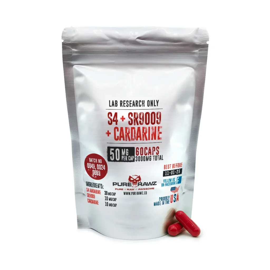 S4 Andarine + Stenabolic (SR-9009) + Cardarine (GW-501516)