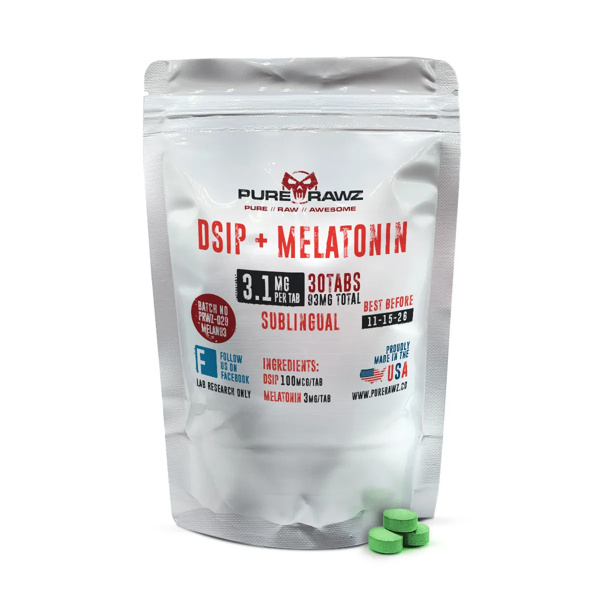 DSIP + Melatonin 1 DSIP + Melatonin