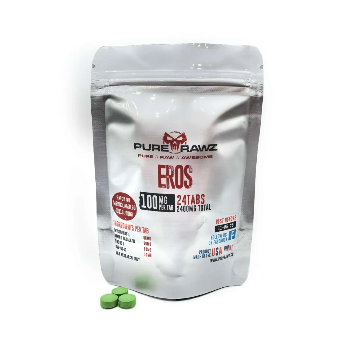 Eros Tablets (Mirodenafil + Amino Tadalafil + SR-9011 + GW-0742) 1 Eros Tablets (Mirodenafil + Amino Tadalafil + SR-9011 + GW-0742)