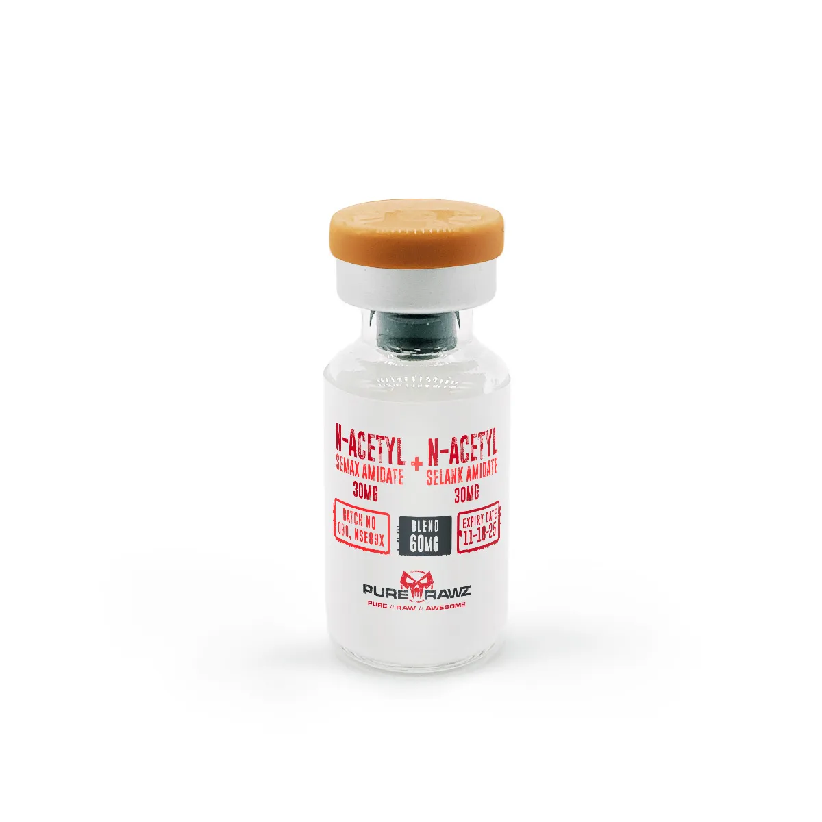 N-Acetyl Semax Amidate + N-Acetyl Selank Amidate Blend 1 N-Acetyl Semax Amidate + N-Acetyl Selank Amidate Blend