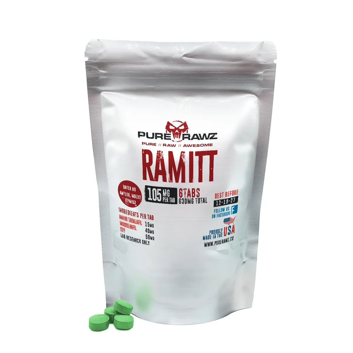 RAMITT Tablets (Amino Tadalafil + Mirodenafil + ITPP) 1 RAMITT Tablets (Amino Tadalafil + Mirodenafil + ITPP)